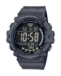 CASIO AE-1500WH-8BVDF Men’s Digital Watch – Grey Resin Band, World Time, Multi-Function, 100M Water Resistant