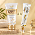 SoftGlow Face Wash + Haya Beauty Cream (Ultra) Bundle - Complete Skincare Duo